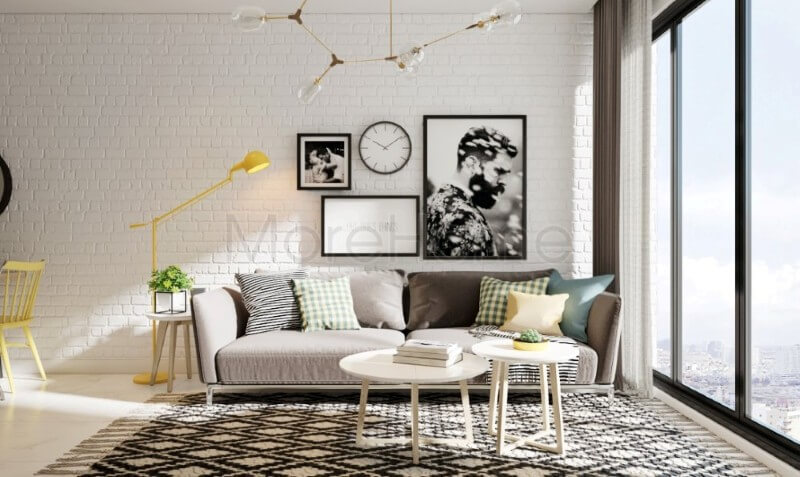 Trang trí phòng khách sang trọng với những mẫu sofa chung cư hiện đại